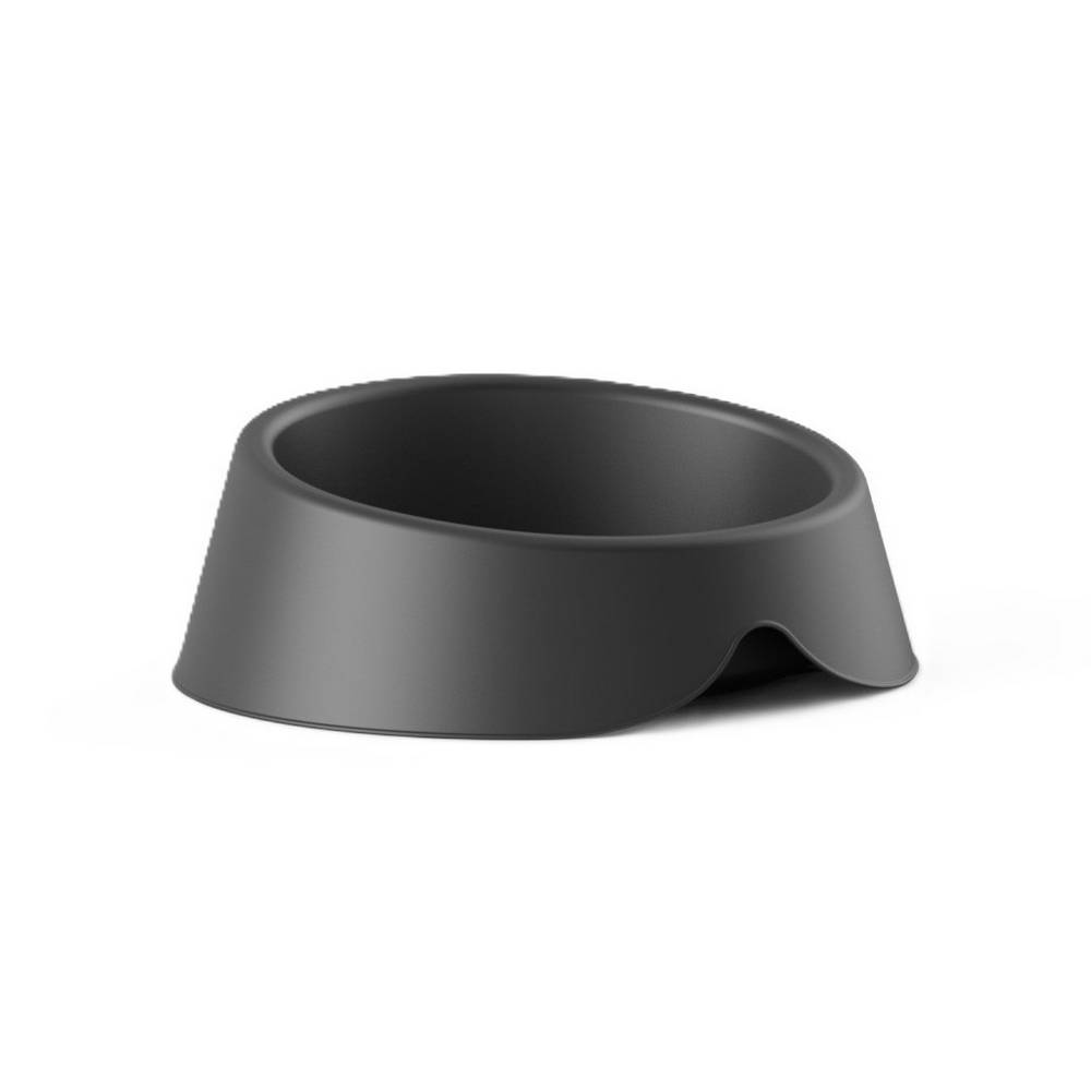 Plato para mascota de plástico 2 l negro