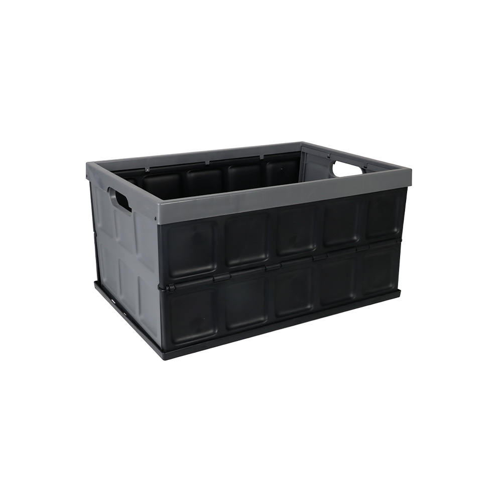 Caja organizadora plástica 48 l color negro