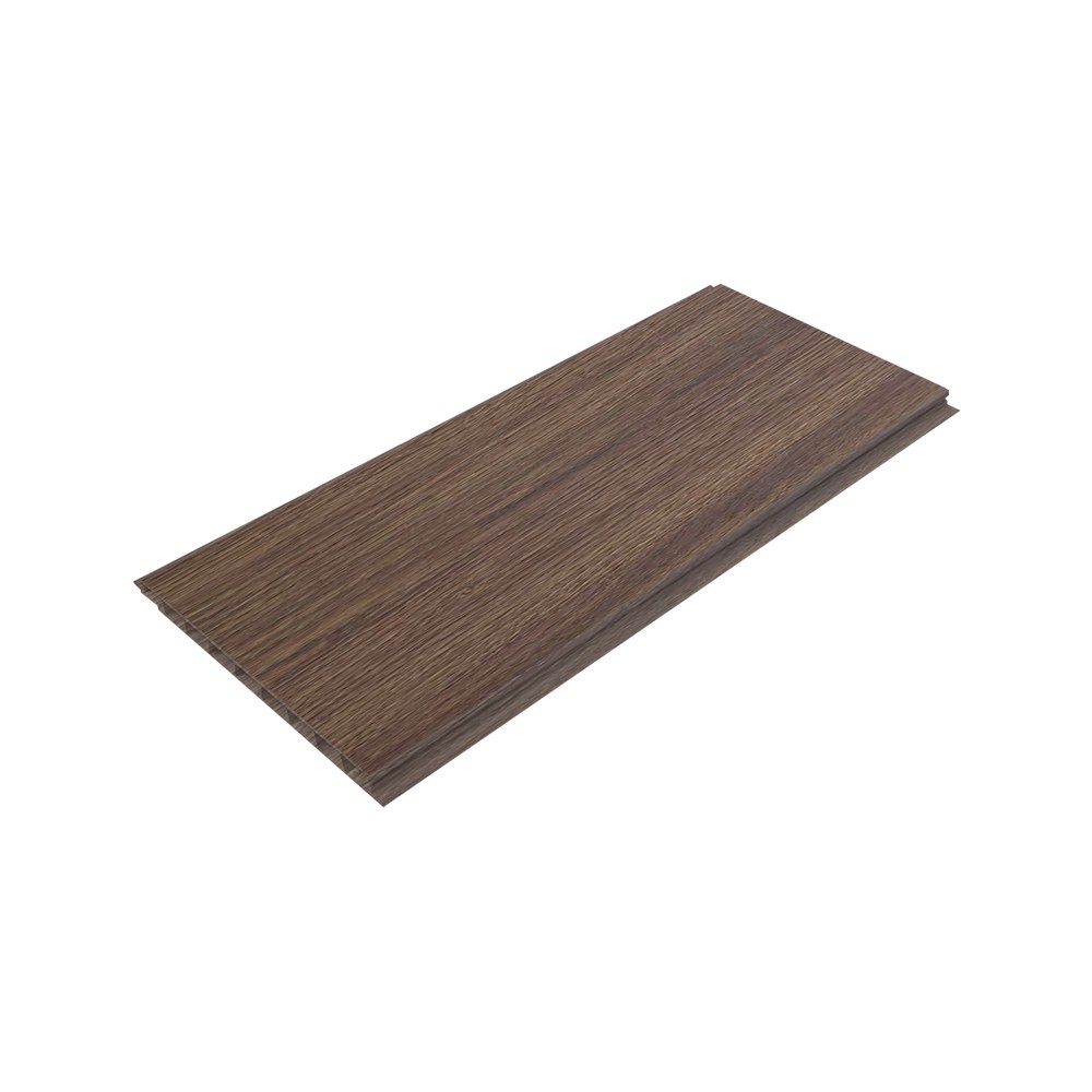 Loseta para cielo falso pvc laminado nogal 5.95x0.25 m