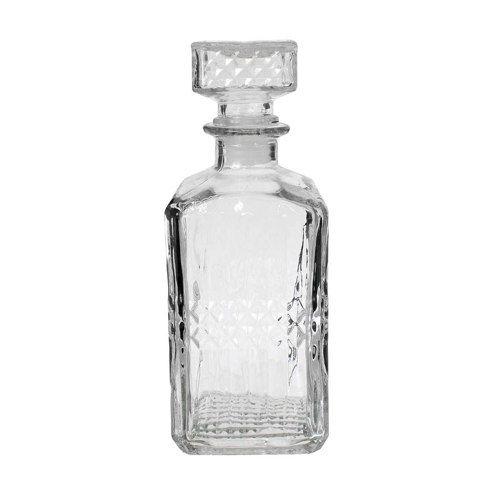Botella para licor 930 ml con vasos de vidrio 200 ml 5 unidades