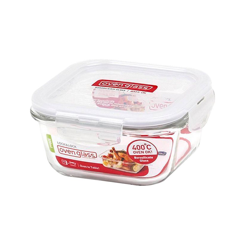 Depósito de vidrio para comida 500 ml euro glass