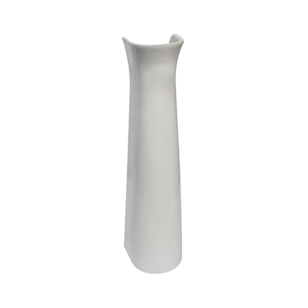Pedestal para lavamanos blanco hueso