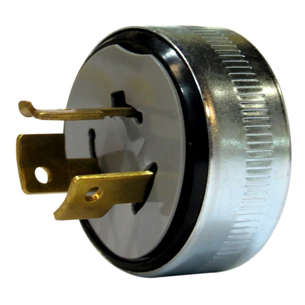Toma de seguridad macho 125/250vac