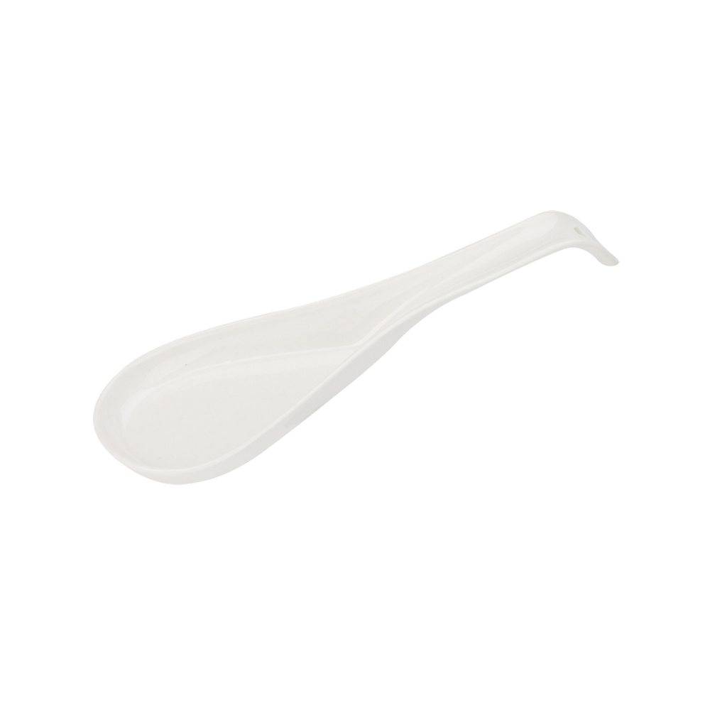 Porta cuchara plástico 23 x 8.5 cm blanco