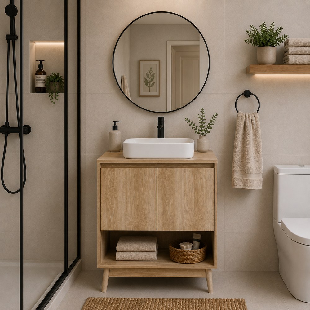 Mueble para lavamanos 2 puertas