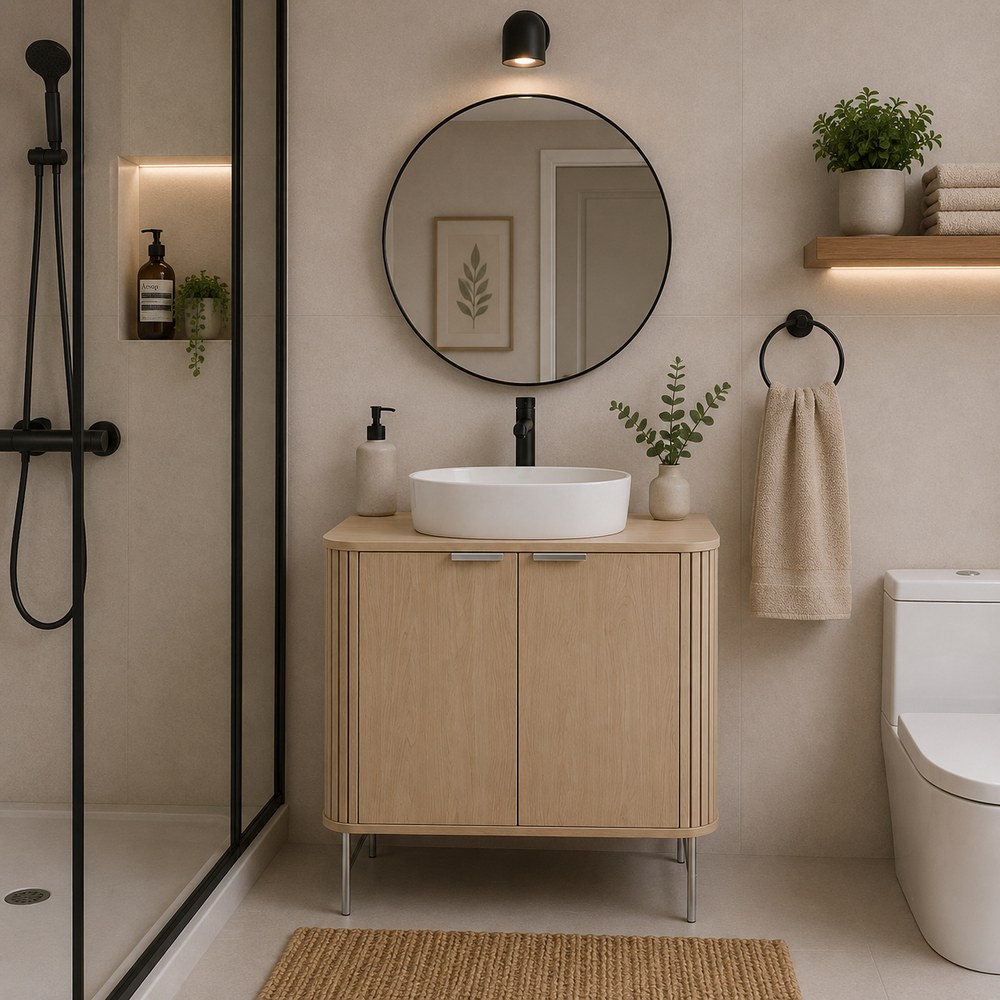 Mueble para lavamanos 2 puertas