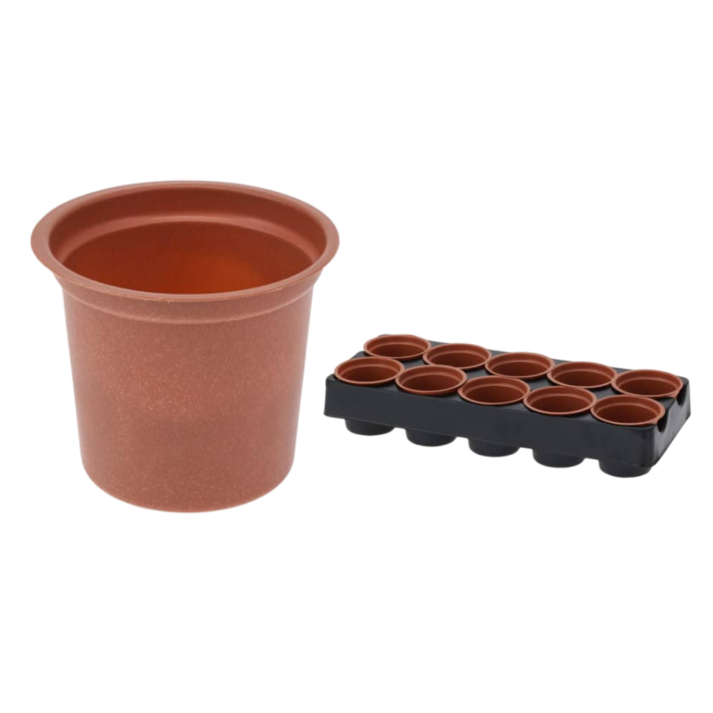 Macetas para germinación 11.8 x 5 cm -10 unidades