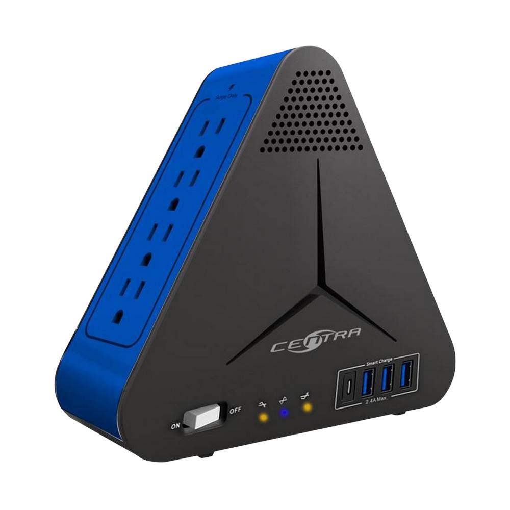 Regulador de voltajecon usb 8 salidas 2000va crpu2000b