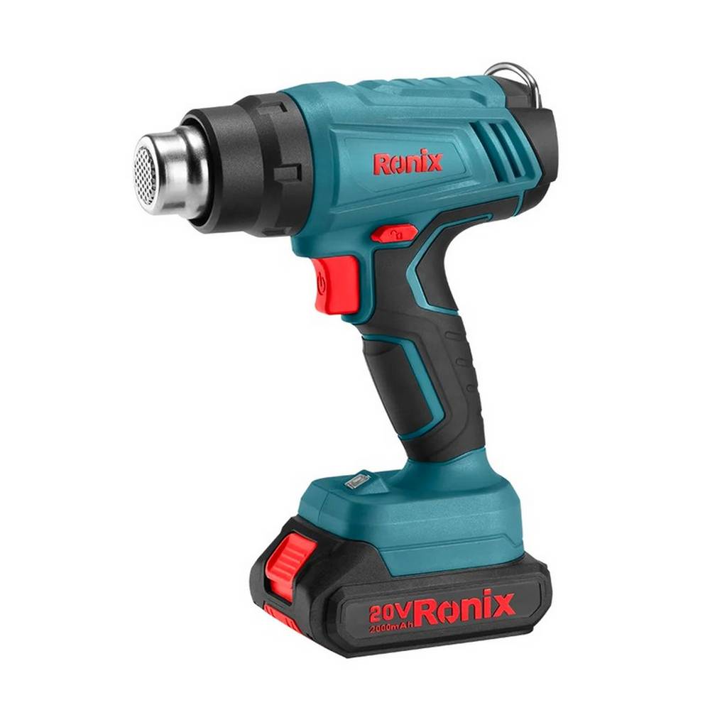 Pistola de calor inalámbrica 20v - 2.0 ah