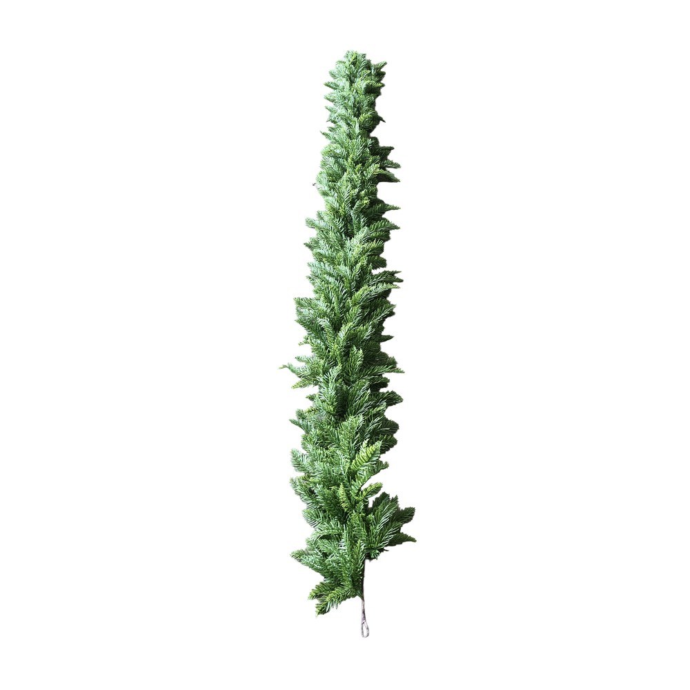 Guirnalda navideña verde 180cm/plástico