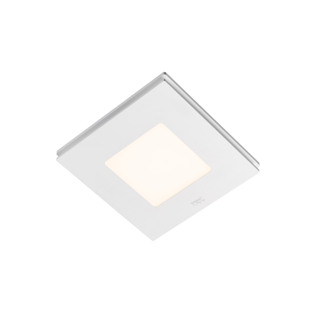 Cobertor magnético con luz para extractor de aire 30.5 x 30.5 cm blanco