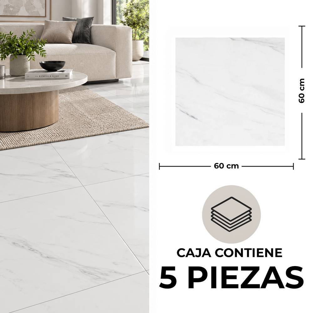 Cerámica de piso 60 x 60 cm ginevra