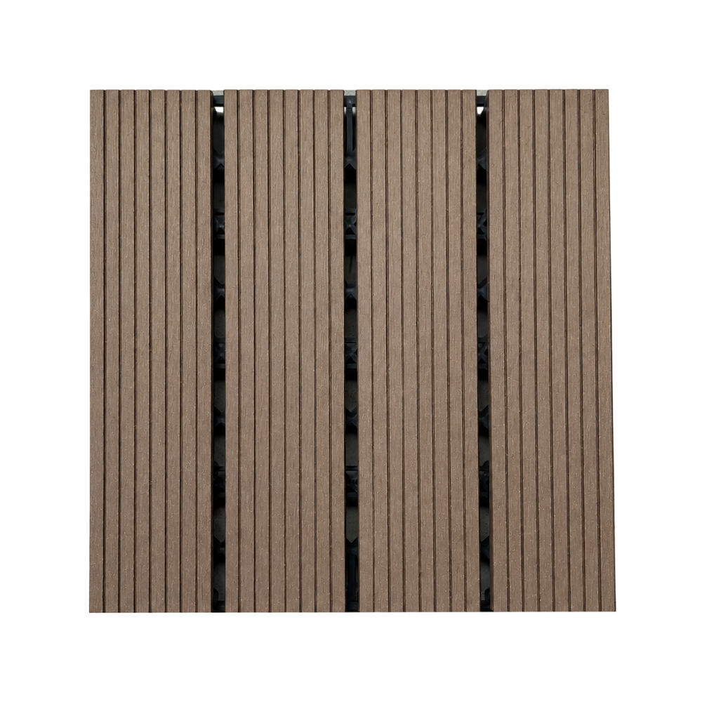 Duela de pvc café - 30 x 30 x 22 cm