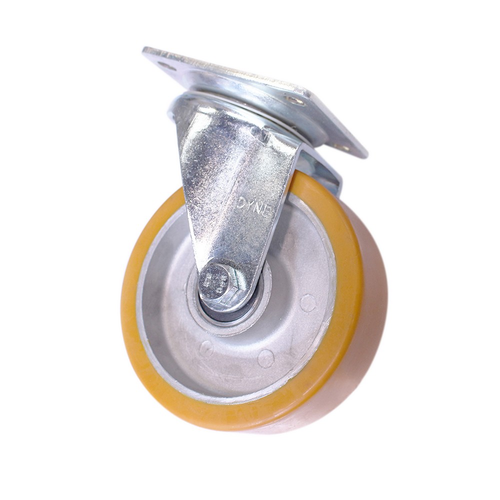 Rodo giratorio 125 mm rueda de poliuretano 300 kg