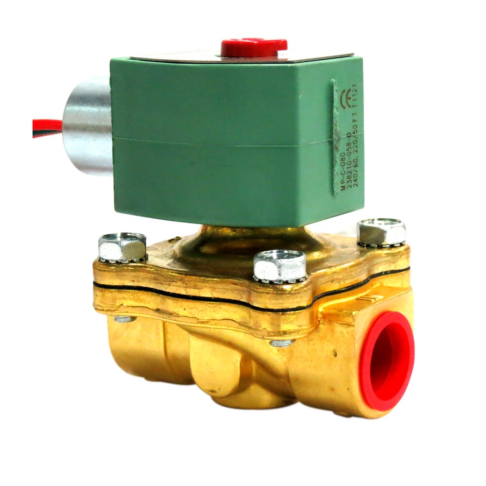 Válvula solenoide 1/2 pulg 240v agua