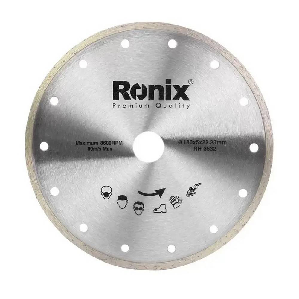 Disco diamantado continuo 7x7/8 pulg (177x22.2 mm)