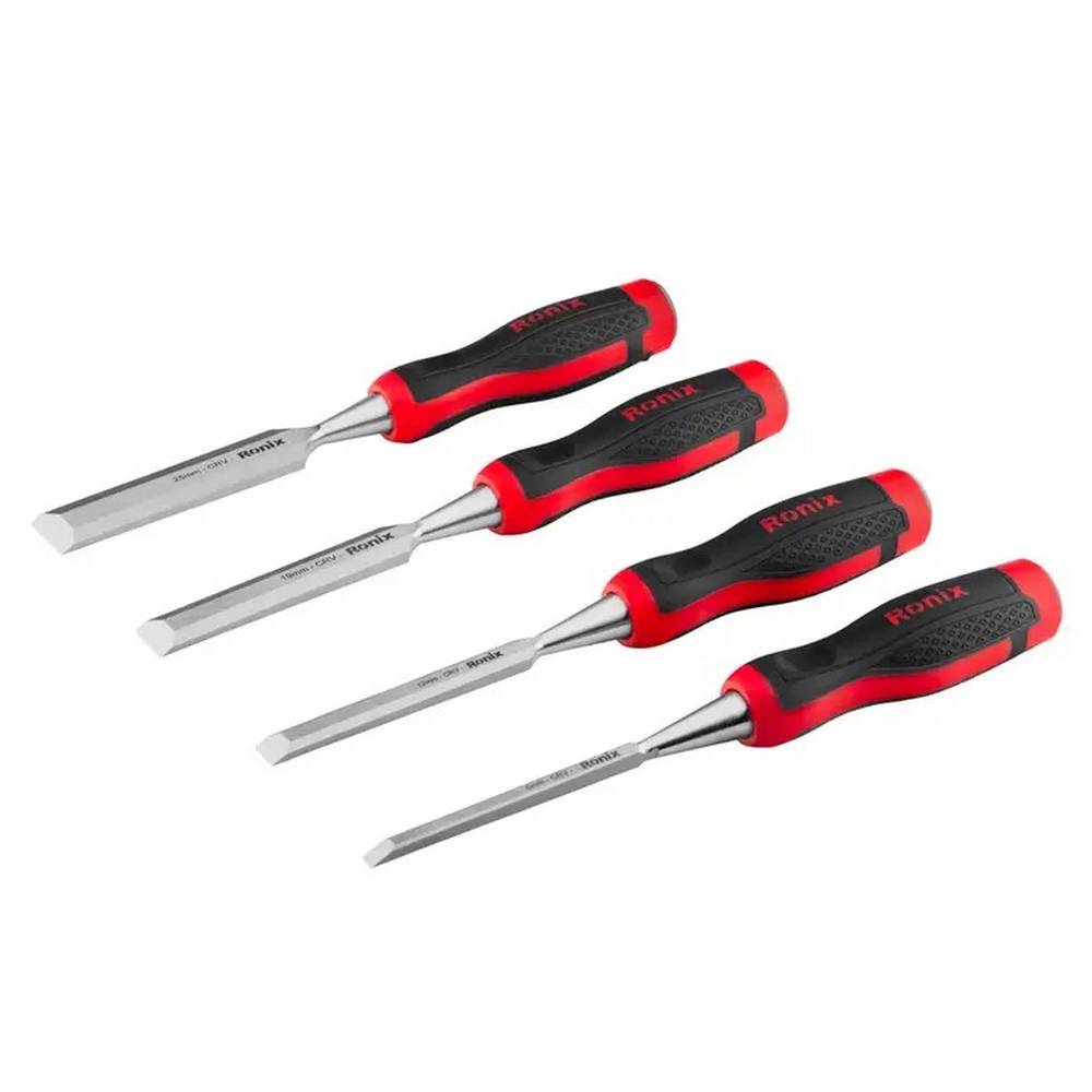 Juego de formones para madera set 4 piezas