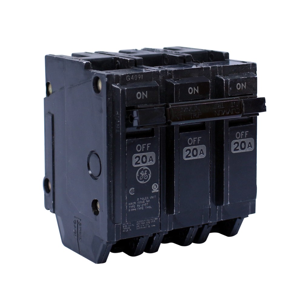 Dado termico 20a 3 polos 240v thql-hbhp1