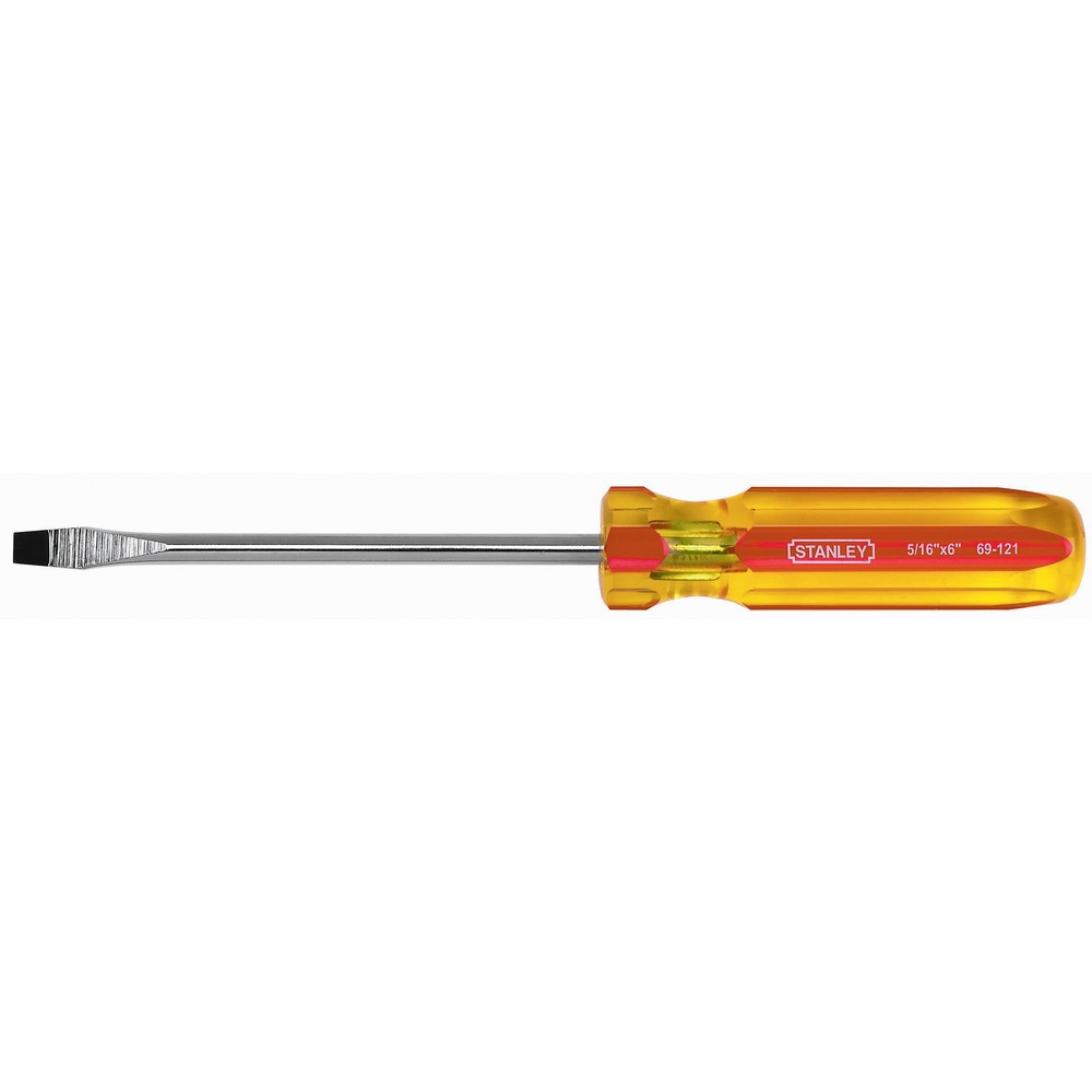 Destornillador plano pro 5/16 x 6 pulg