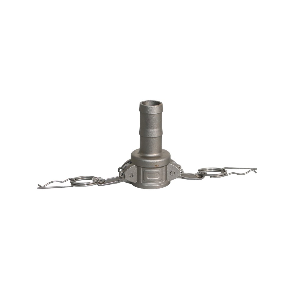 Acople rápido 1 pulg (25.4 mm) acero inoxidable tipo c