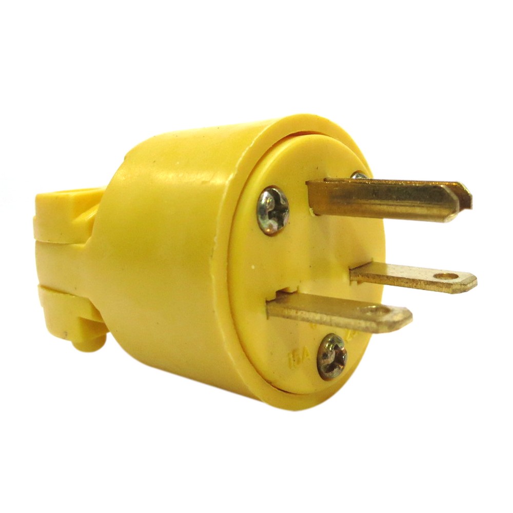 Toma para extension macho 15a 120vac tipo chino