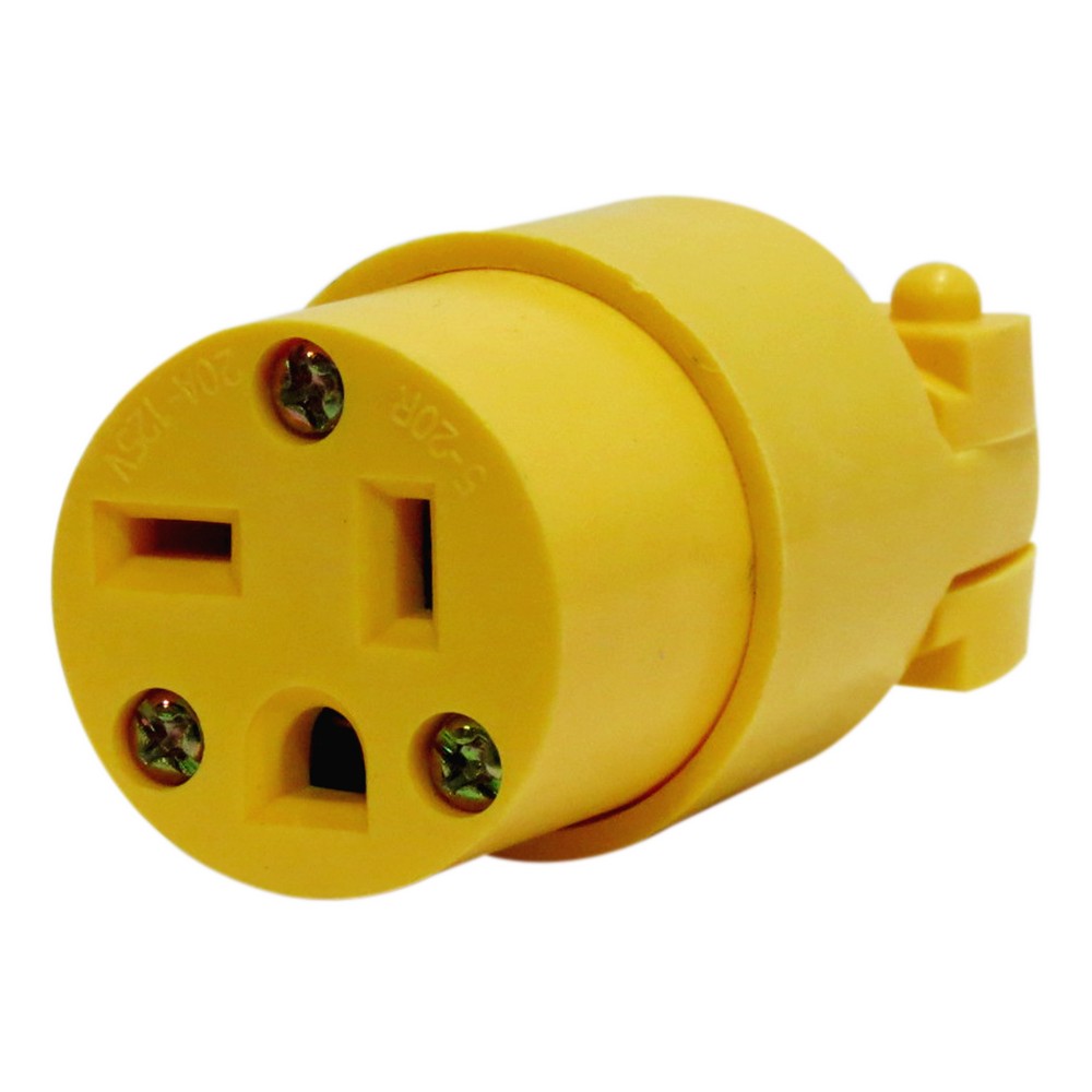 Toma para extension hembra 20a 120vac polarizado