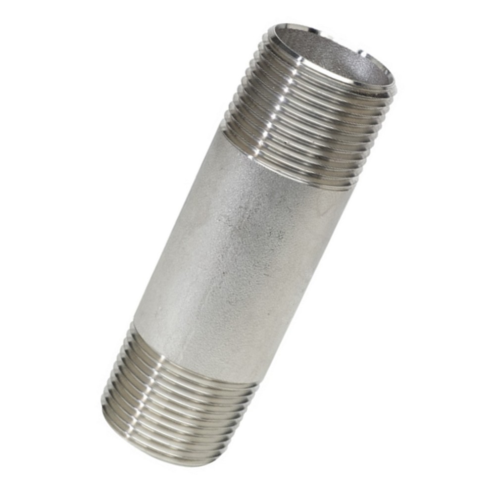 Niple acero inoxidable 1.1/2x4 pulg