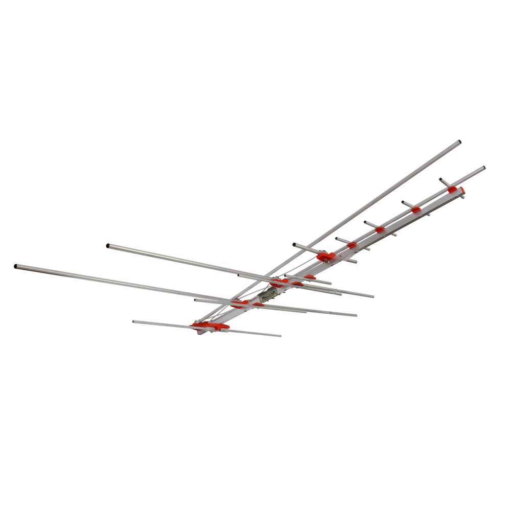 Antena para tv vhf/uhf 12 elementos
