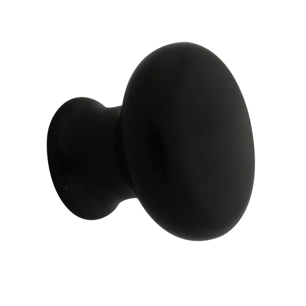 Perilla 33 mm plastica negra