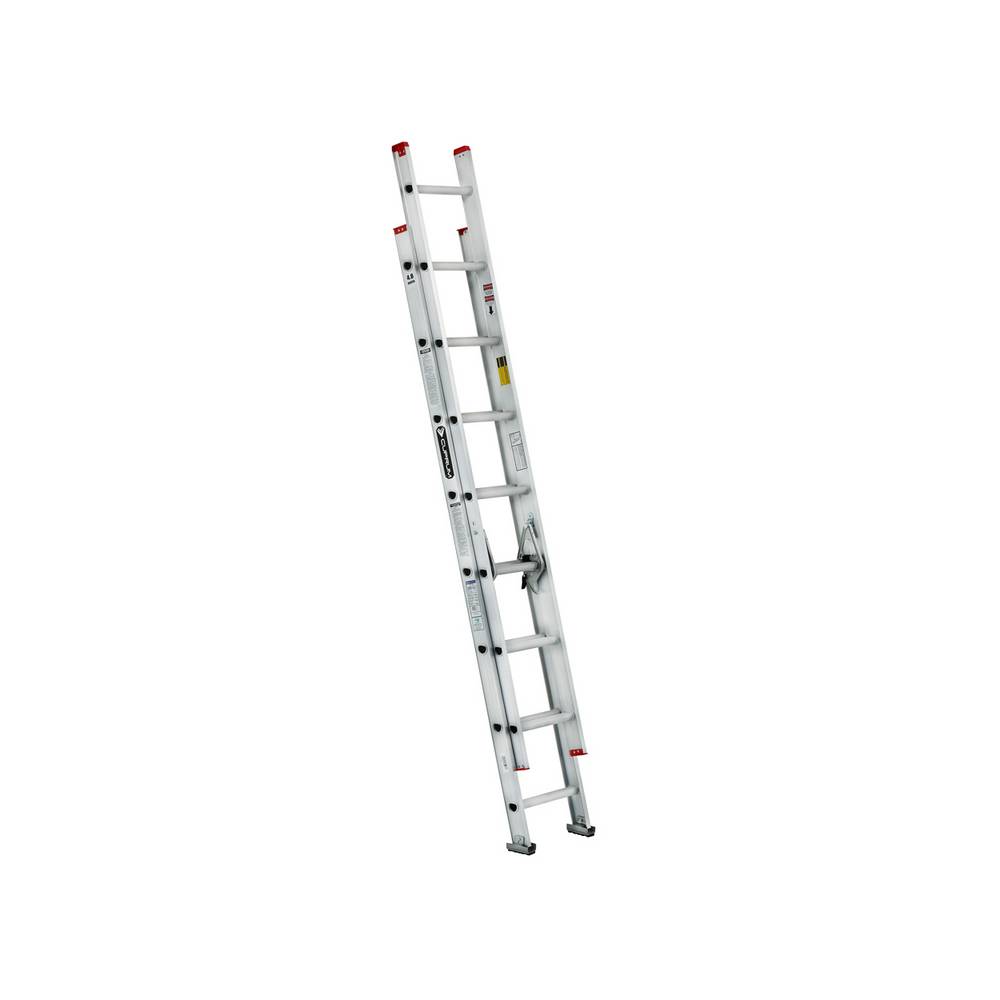 Escalera aluminio de extensión 4.87 m tipo iii (150 kg)