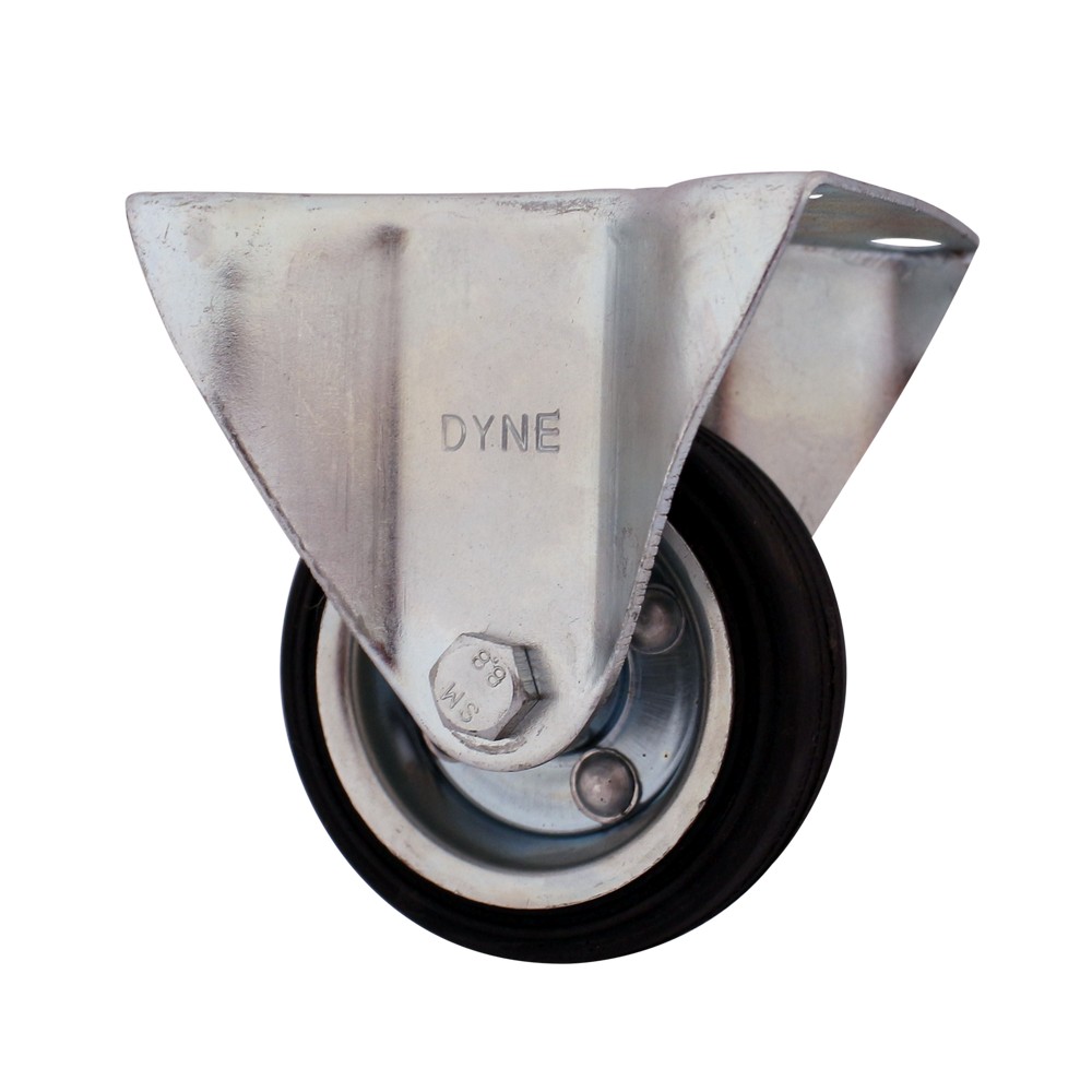 Rodo fijo 80 mm rueda de hule 50 kg