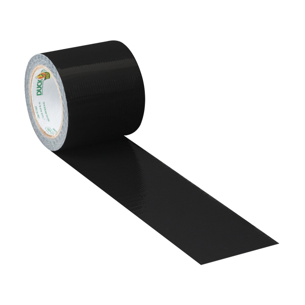 Cinta para conductos color negra de 4.8 cm x 4.6 m
