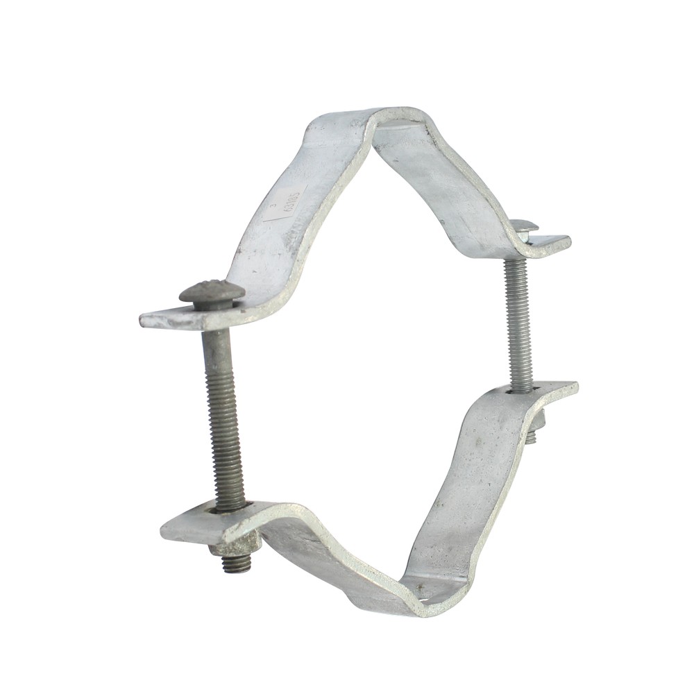 Abrazadera para poste de 12.7 cm a 17.78 cm (5 - 7 pulgadas) con pernos