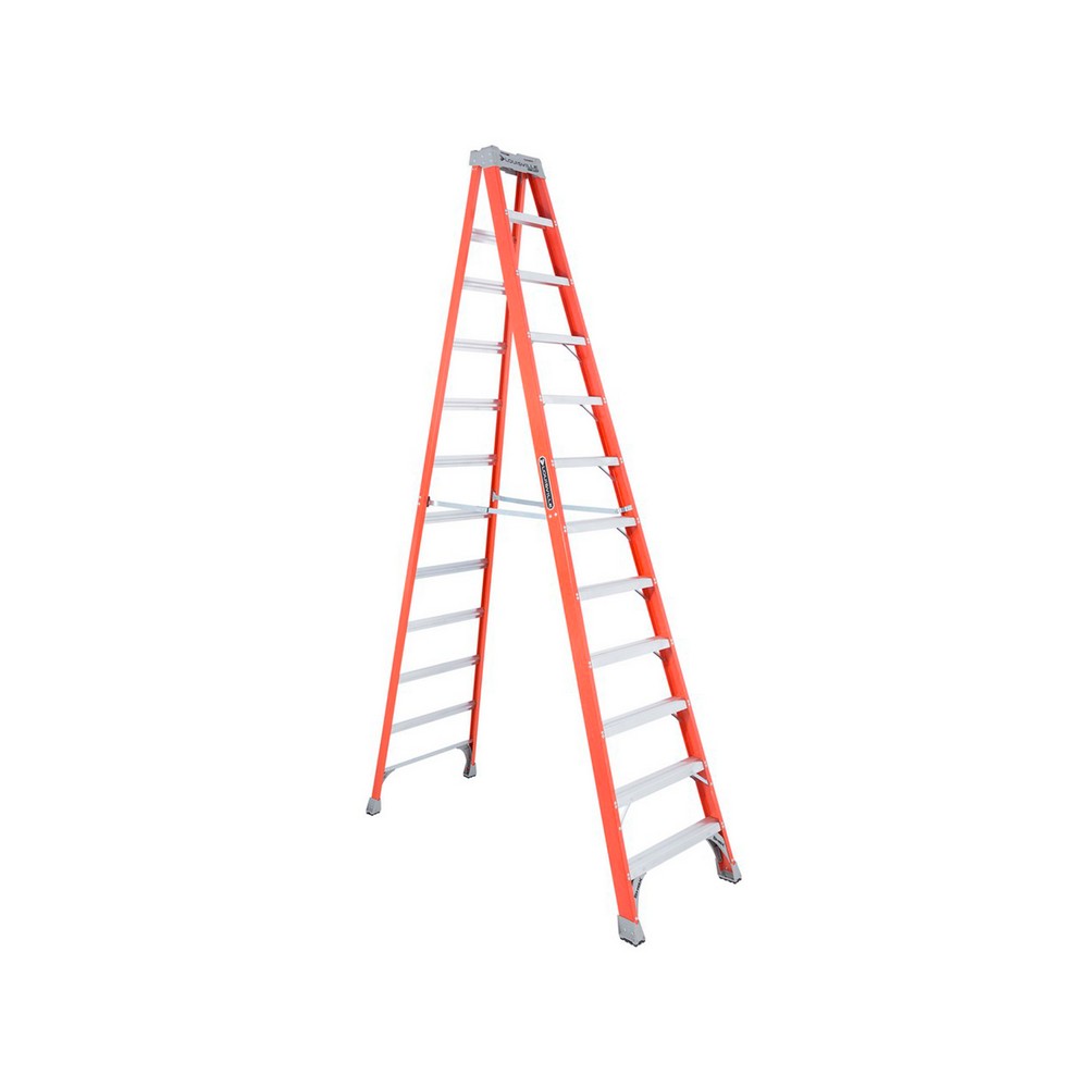 Escalera fibra de vidrio 2 bandas tipo ia de 3.65 m (12 pies)