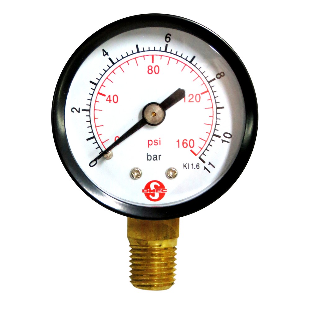 Manómetro 160 psi 2 pulg