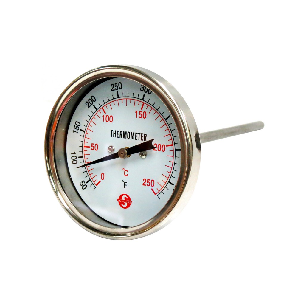 Termómetro 6 pulg 250 grados c