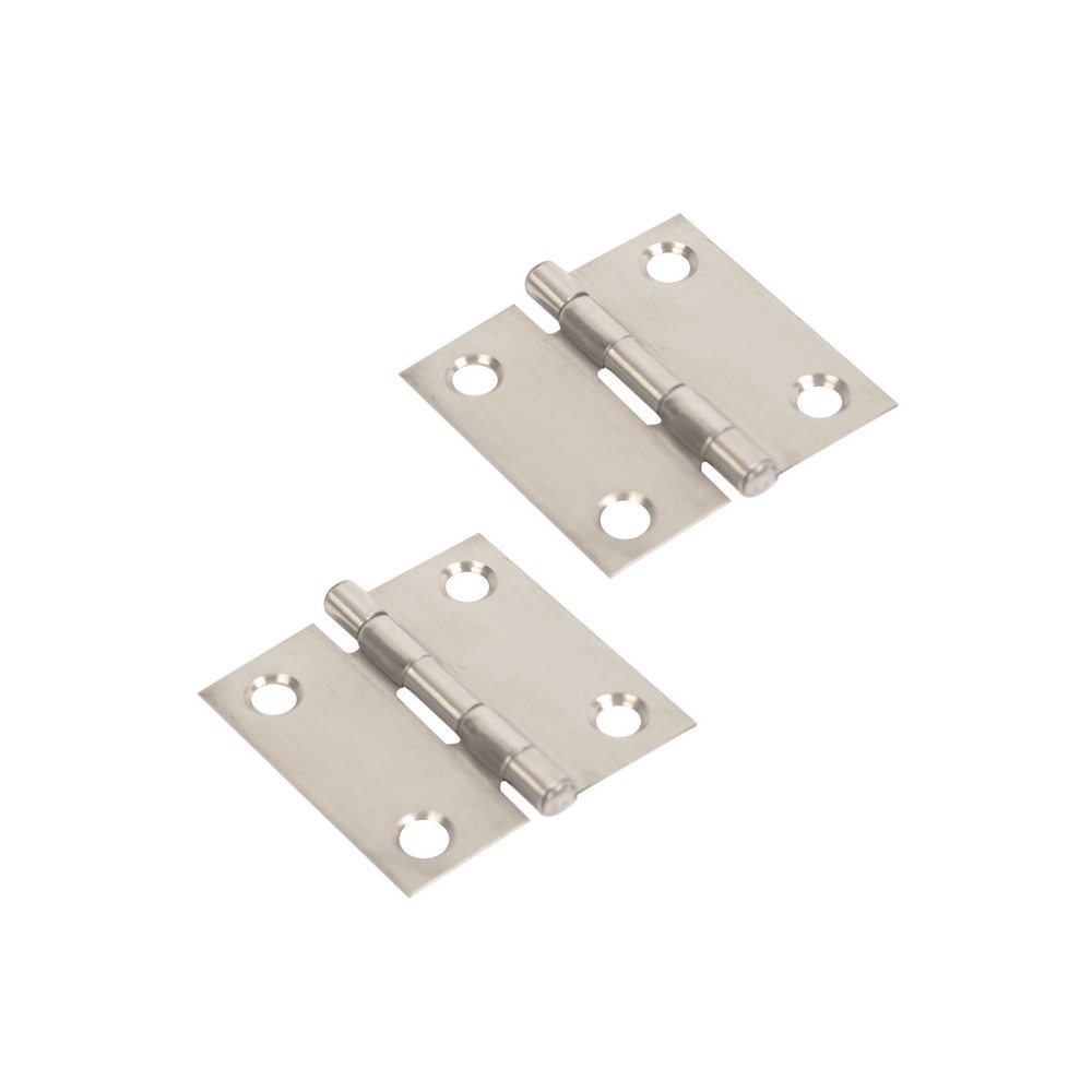 Bisagra alcayate acero inoxidable 50.8 x 50.8 mm - par