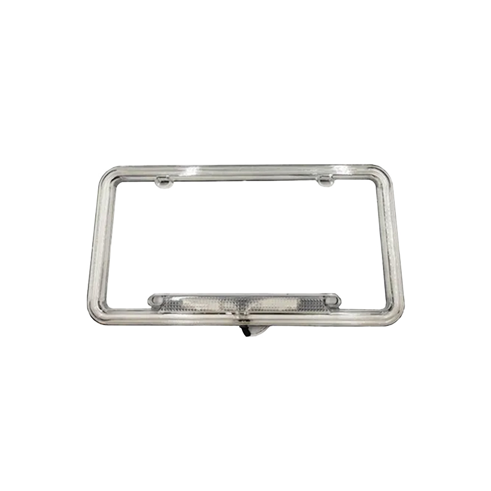 Marco de neón para placa de carro color azul 12 v