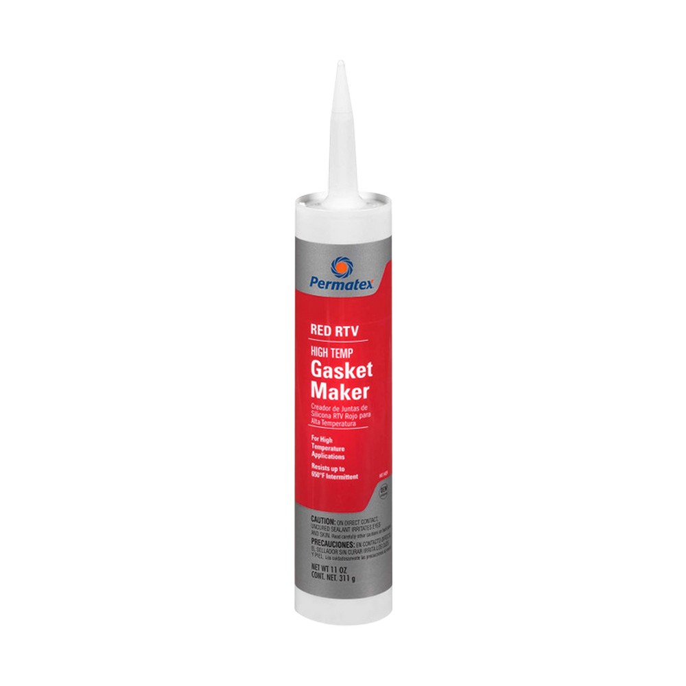 Silicon rtv rojo 11 oz