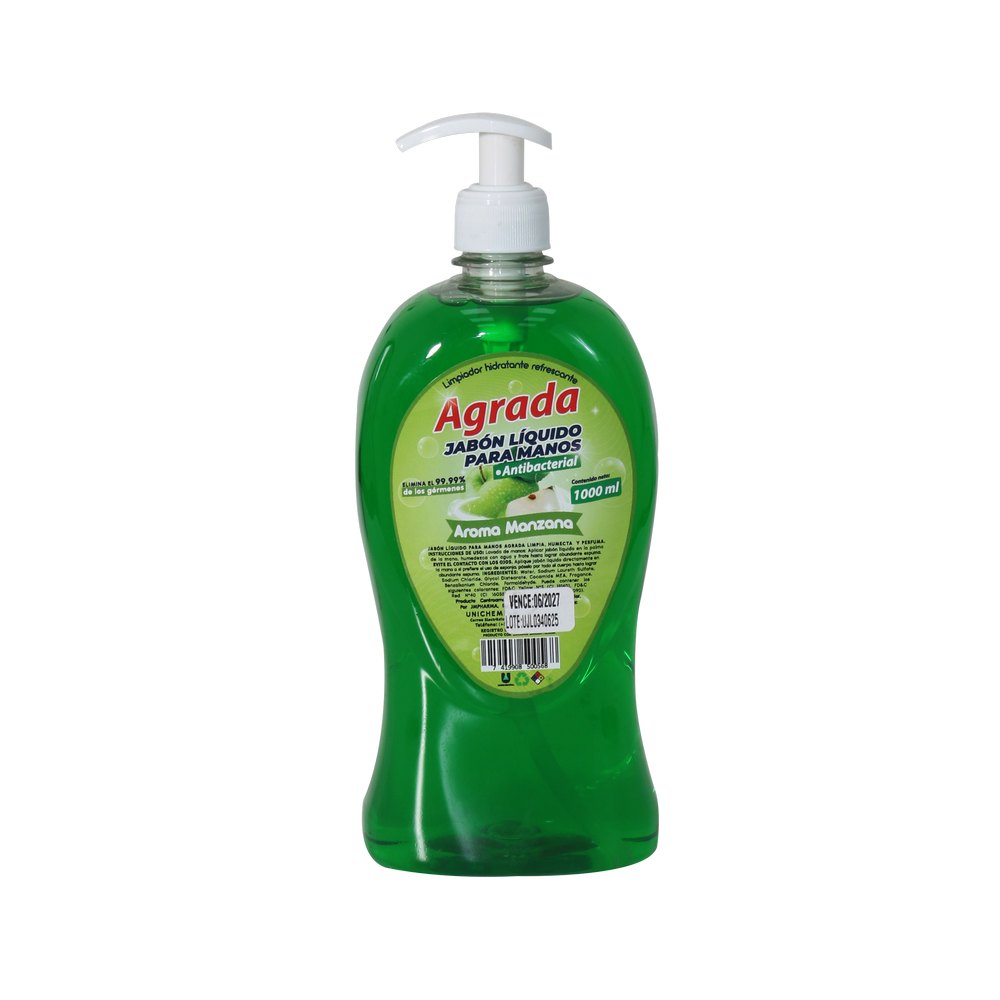 Jabon para manos liquido 1 l