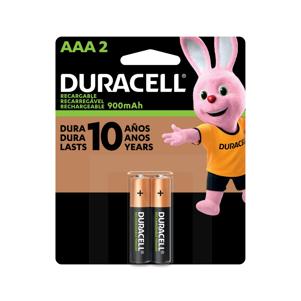 Bateria recargable aaa set de 2 piezas