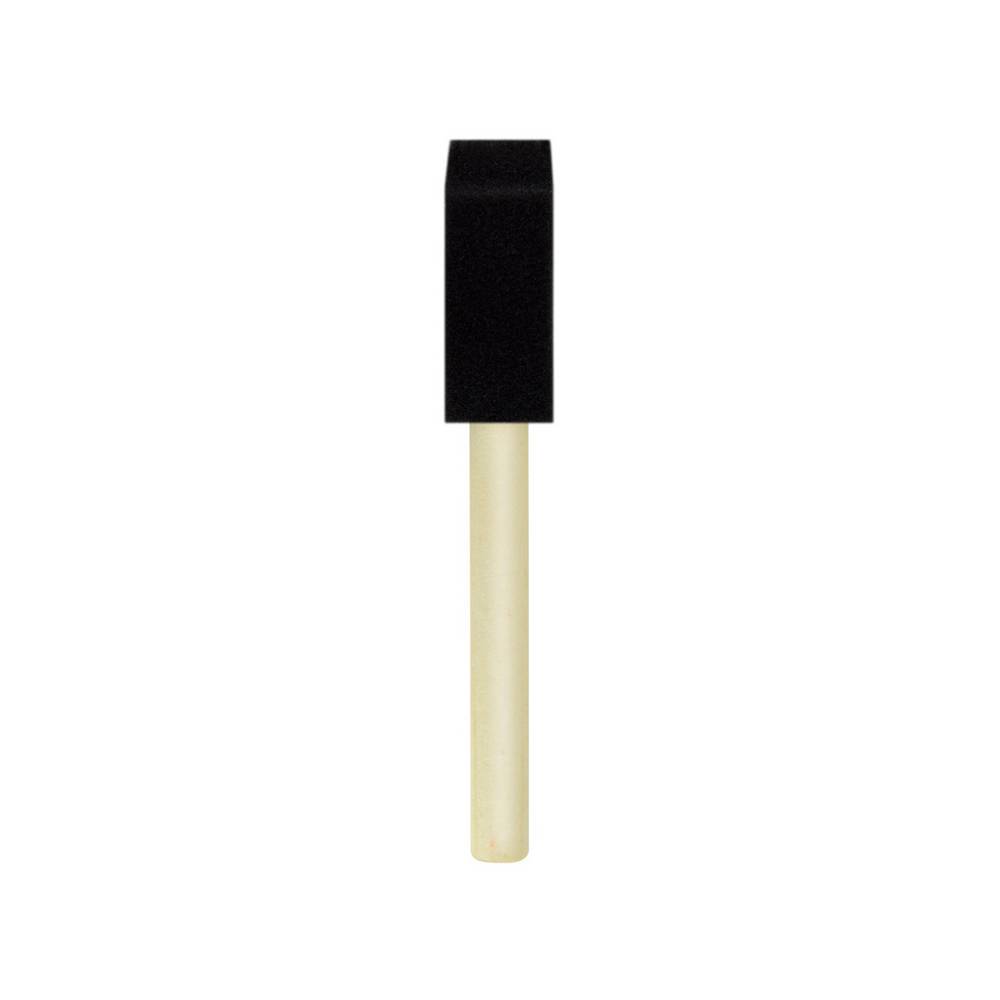 Brocha de esponja mango de madera 1 in