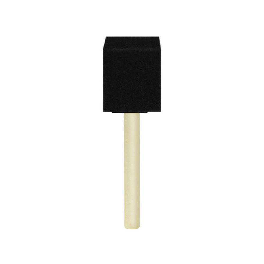 Brocha de esponja mango de madera 2 in