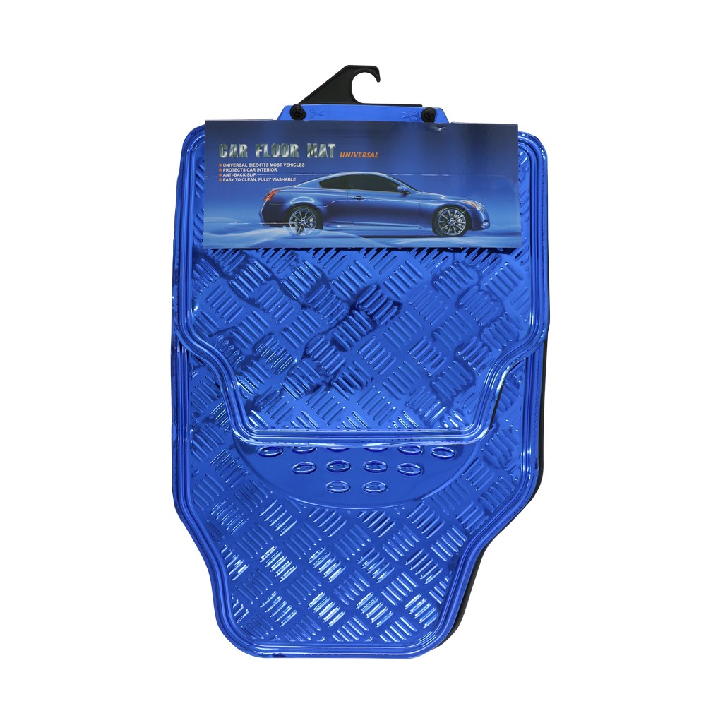 Alfombra para carro pvc universal 4 pzas