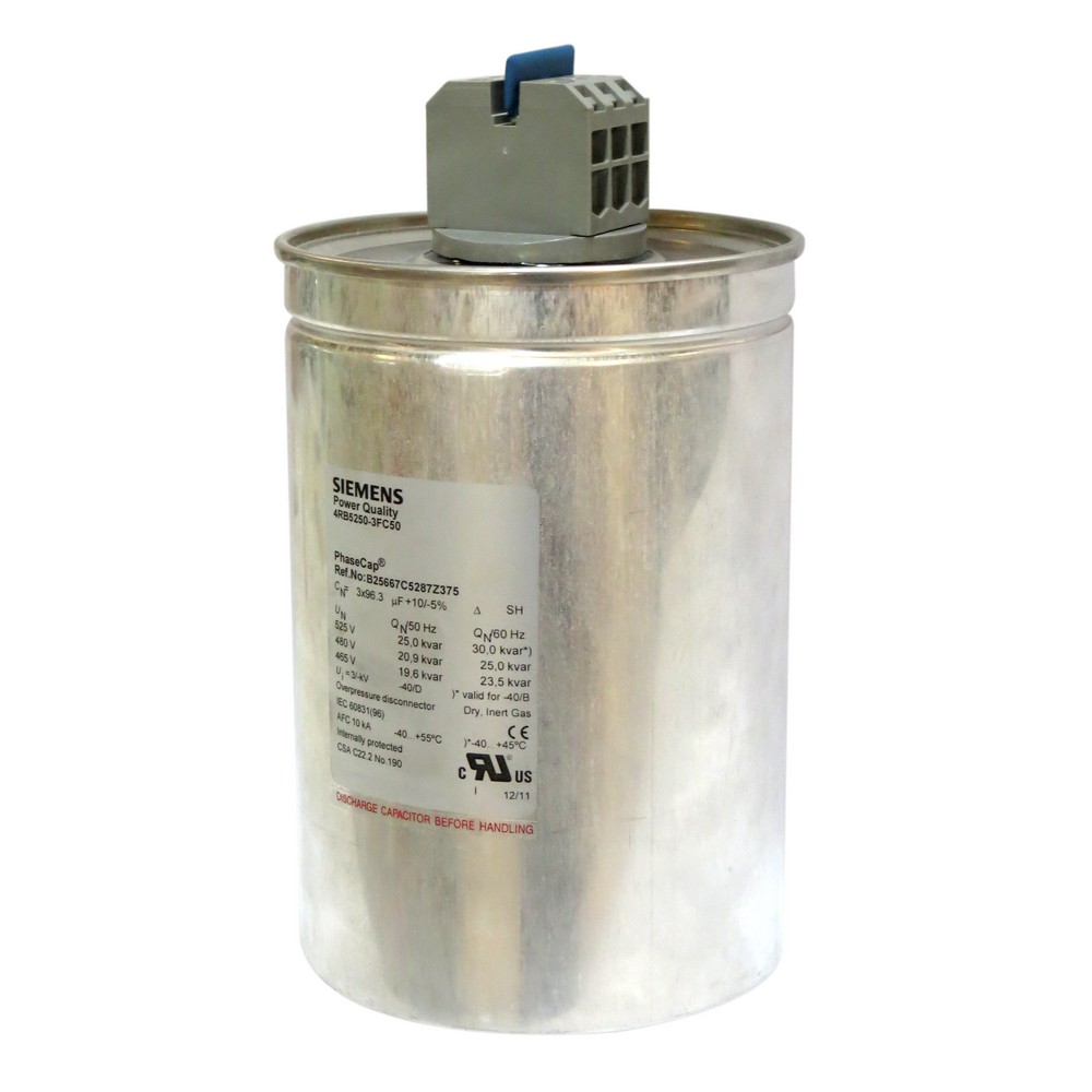 Condensador 25kvar 480vac