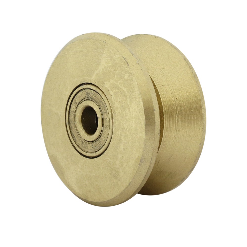 Rodo con balero para portón 76.2 mm