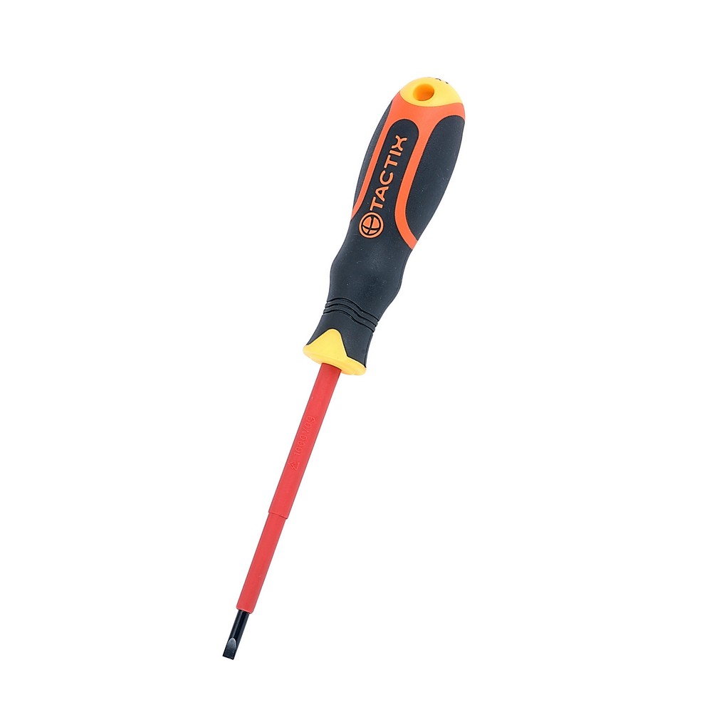 Destornillador plano aislado 4.76 x 101.6 mm