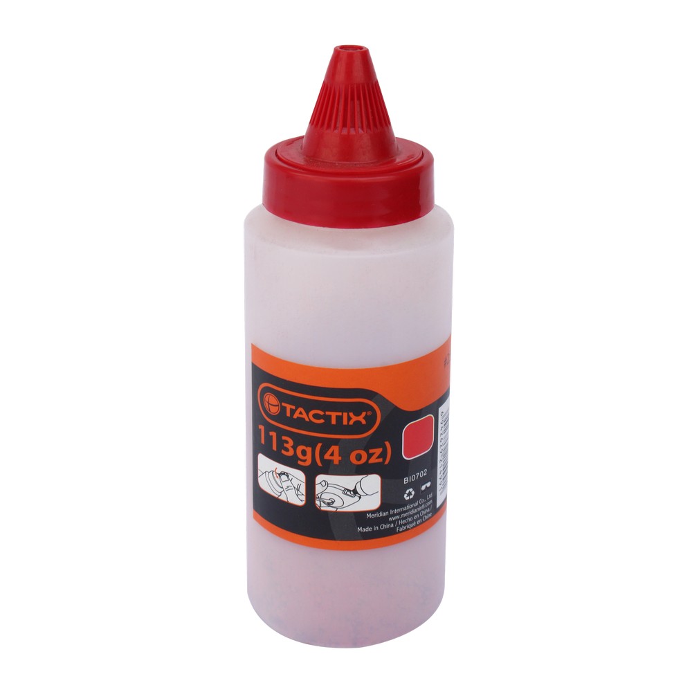 Tiza marcador de línea rojo 4 oz
