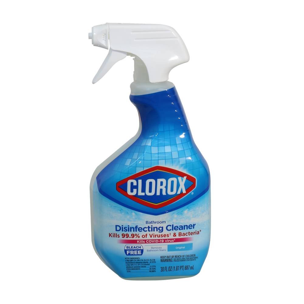 Limpiador para baño 30oz desinfectante clorox