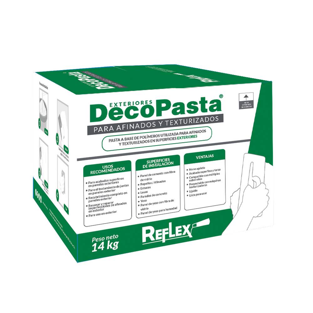 Masilla para tablaroca exterior 14 kg